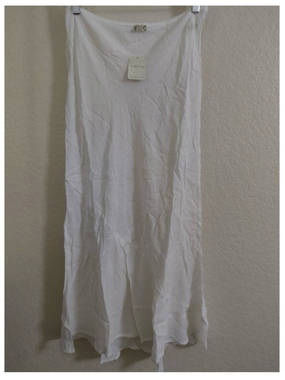 NWT Free People “Sweet on You Bias Slip” Maxi Skirt Size S (12-15” W 33” L) - Picture 4 of 7